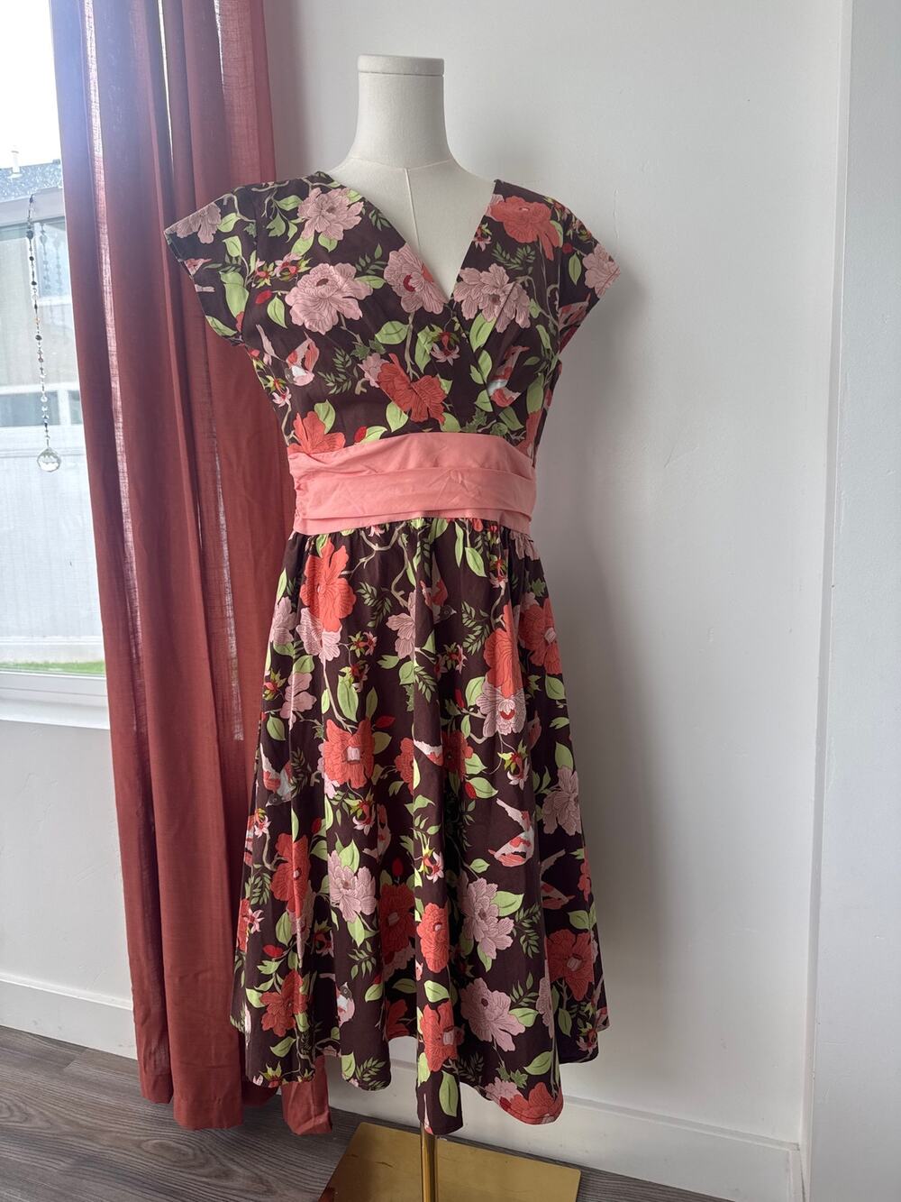 Folter USA Vintage Greta Dress Pinup 1950s Artsy Cottagecore